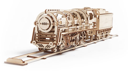 ugears steam locomotive